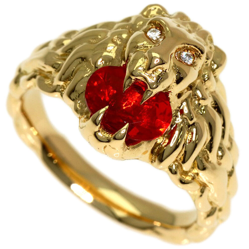 GUCCI 18k Gold Opal Ring